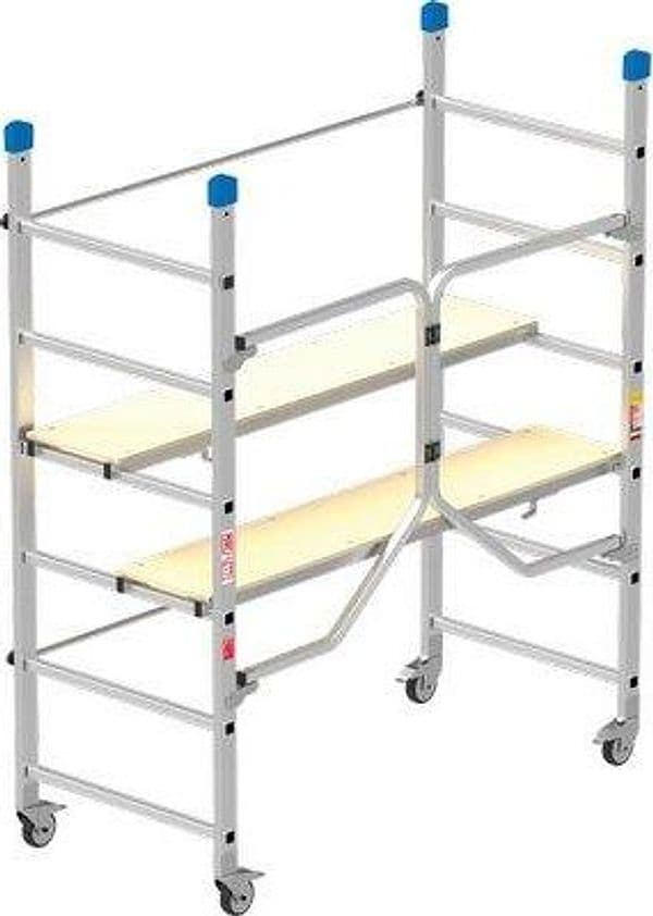 Trabattello Dinamico Marchetti Alluminio Richiudibile Cm 15526X82 H.cm 110