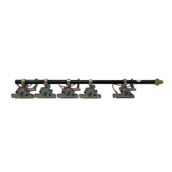 Set Valvole Gas Barbecue Polka 4 con 1 Domus N°18