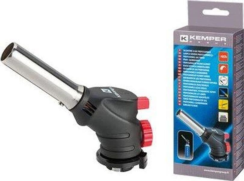 Saldatore a Gas Kemper Piezo Attacco Baionetta