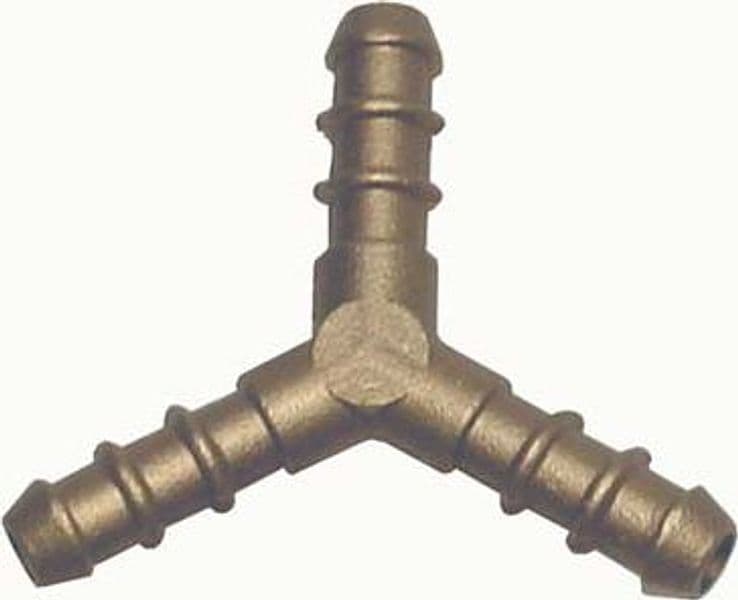 Portagomma GPL 3 Vie 120 ° Ottone 10 mm 10 Pezzi