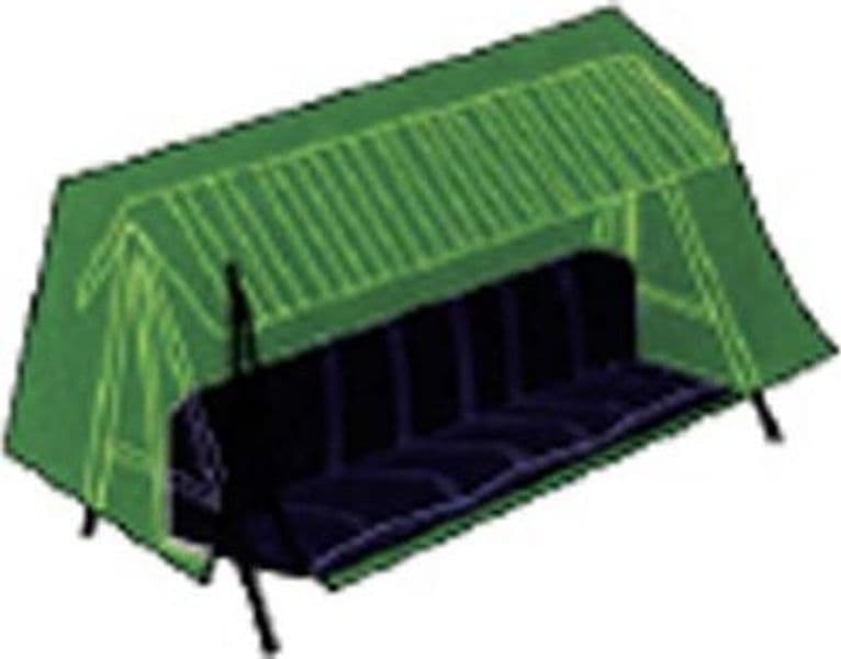 Copertura Pesante per Dondolo Domus Pe Verde Cm 240X135 H.cm 200
