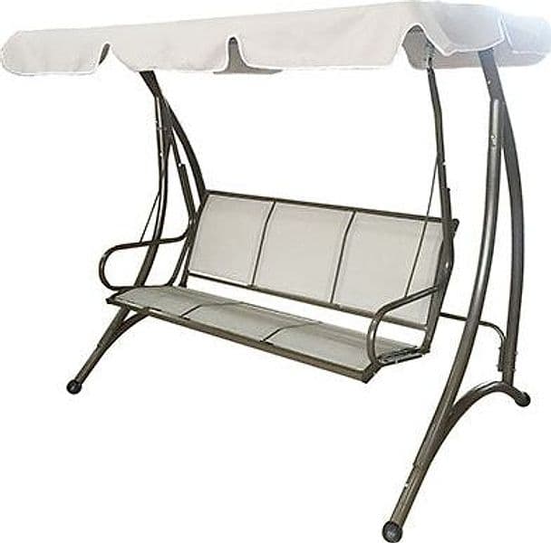 Dondolo Kuta Domus Acciaio Vern Textilene H 194 x 119 cm 170 cm