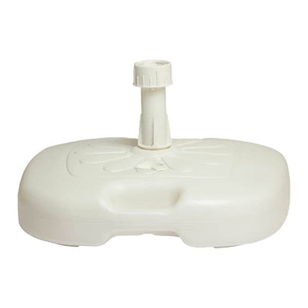 Base per Ombrellone Pehd Medium Bianco per 45 F 22 a 35 mm 5 Pezzi