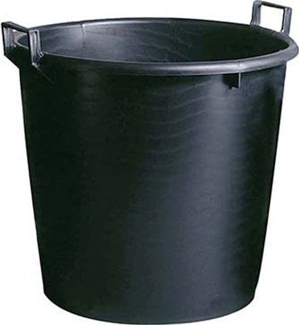 Cassa Porta Macerie Fondo Tondo Pe Nero H. Litri 65 55 cm 41 cm 3 Pezzi