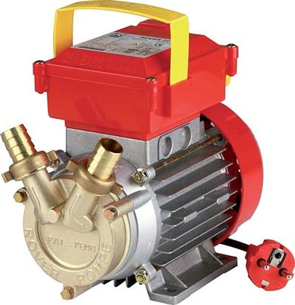 Elettropompa Travaso Ottone Ce Rover 35 Volt 230 Watt 800 Lt H 4500 H.max