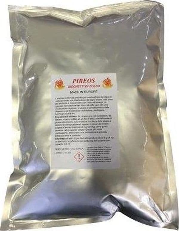 Zolfetto Enologico a Disco Franke 1 g kg 10 Pezzi