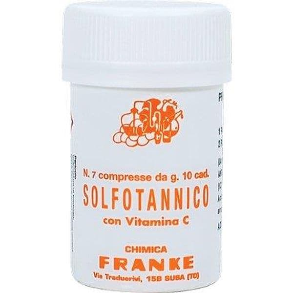 Antiossidante Enologico Solfotannico Franke Tubo 7 Pastiglie 10 g Pezzi