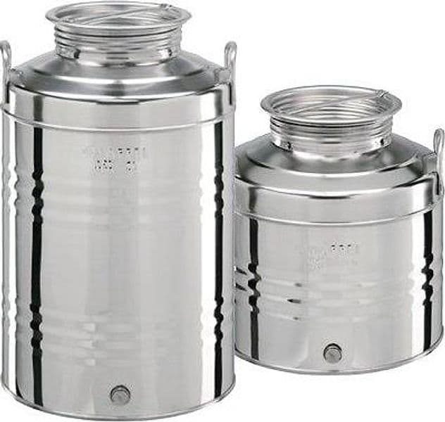 Fustino Graffato Maffei Inox Lt 30