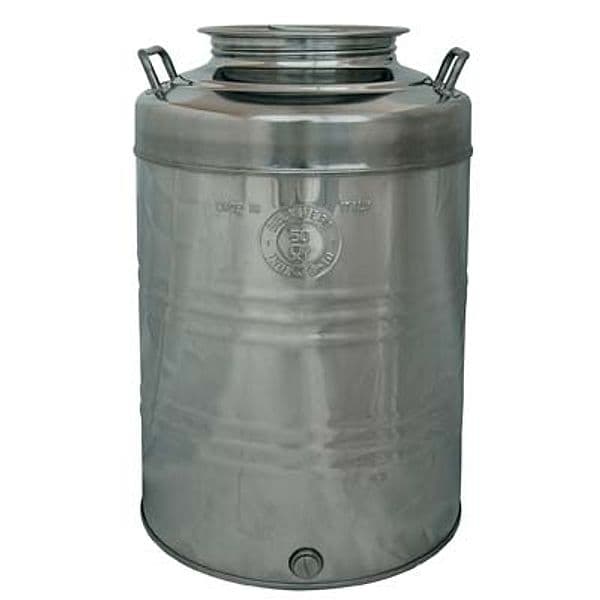 Fustino Graffato Belvivere Inox 18 a 10 Lt 100