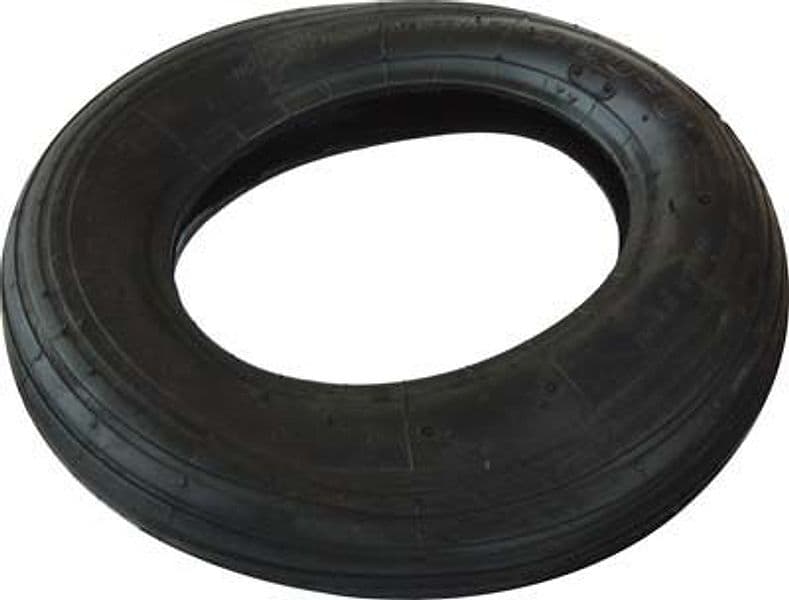 Pneumatico per Ruota Carriola 3.50X8 Gomma Nera con Pfu
