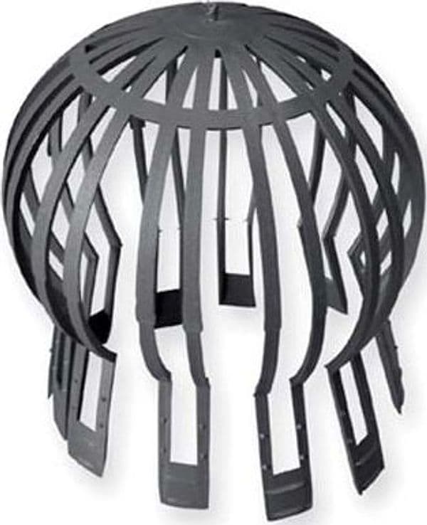 Parafoglie per Gronde Pe Nero per Fori 60 a 120 mm 15 Pezzi