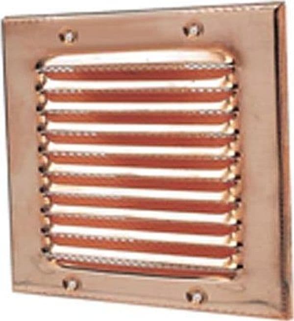 Bocchetta Aerazione Rame Rettangolare Mm 140X360