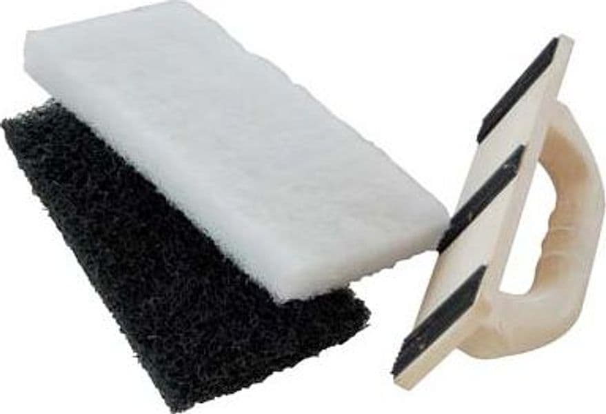 Frattone Pulizia Piastrelle 873 Ancora Base Poliuretano 2 Tamponi H.mm 20