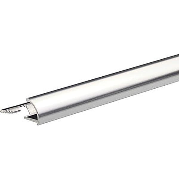 Profilo Jolly Rondalu Arcansas Allum Argento Lux H 8 x 24 mm 250 cm 5 Pezzi