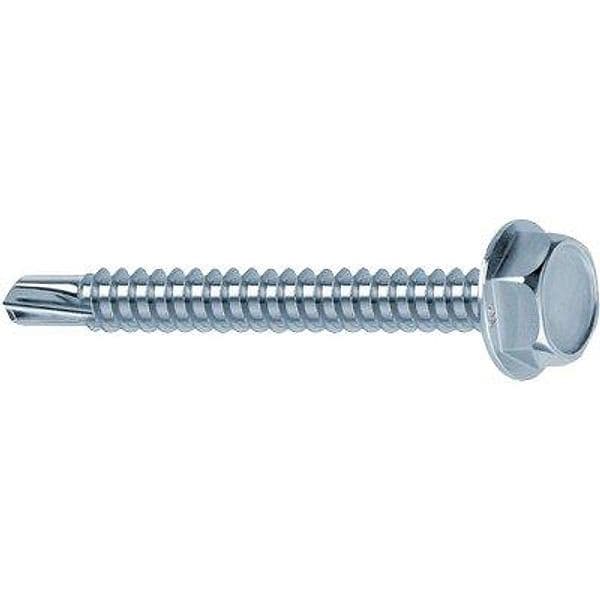 Vite Autoperforante Metallo Drillex Mustad Bianca 4,8 x 16 mm 500 Pezzi