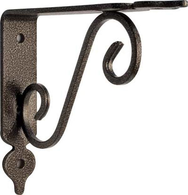 Reggimensola Toscania Bolis Nero 330 x 280 mm 2 Pezzi