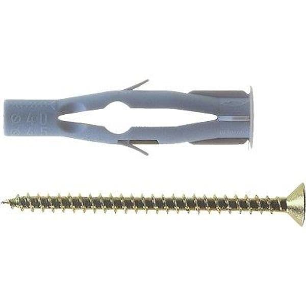 Tassello Nylon Fu V Fischer Vite TSP Cava Pz Fu 6X45 V 100 Pezzi