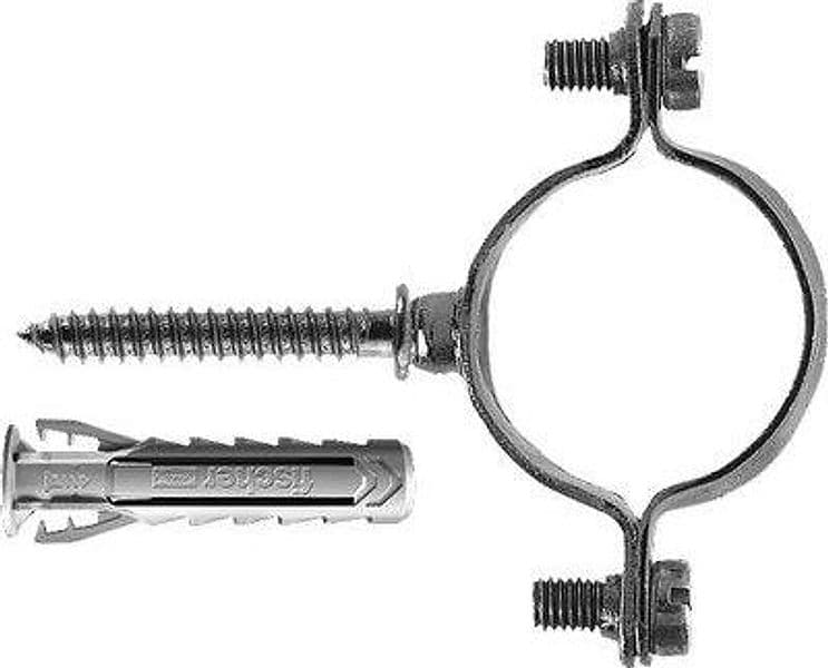 Collare Tubo Czv Fischer SX6 24 mm 10 Pezzi