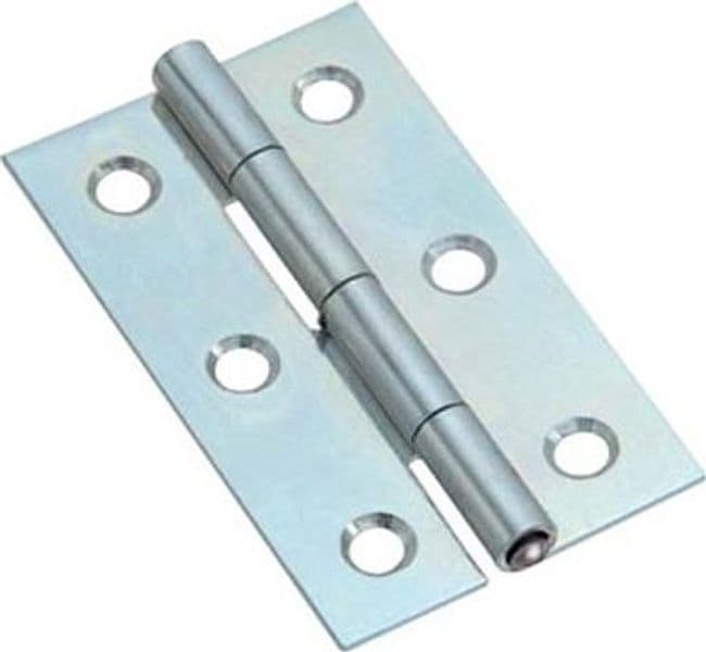 Cerniera Stretta 323 Valtoce Acciaio Zincato 30 x 22 x 0,9 mm 24 Pezzi
