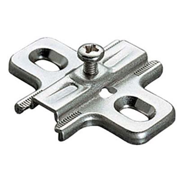 Basetta Cerniera Incasso B2V3H Salice Acc Nich 37 x 32 mm H 3 mm 10 Pezzi