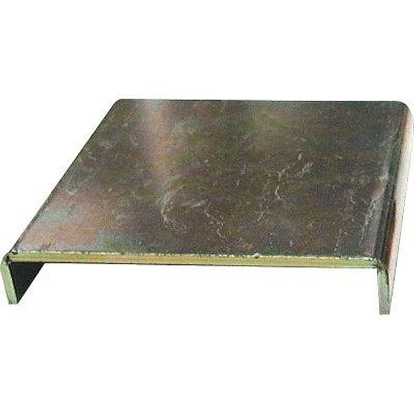 Piastra Alza Pilastro Gazebo 855 Zincata Gialla S 69 x 69 mm 3 mm 6 Pezzi
