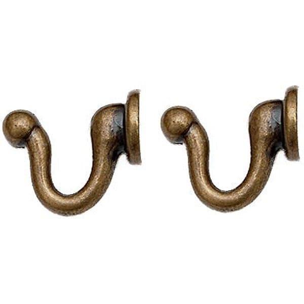 Gancio per Tenda Bold Zama Bronzo 30 mm 2 Pezzi