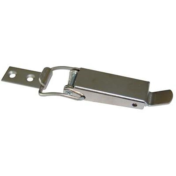 Chiusura a Leva Acciaio Grezzo Nichelato con Incontro 102 x 23 mm 15 Pezzi