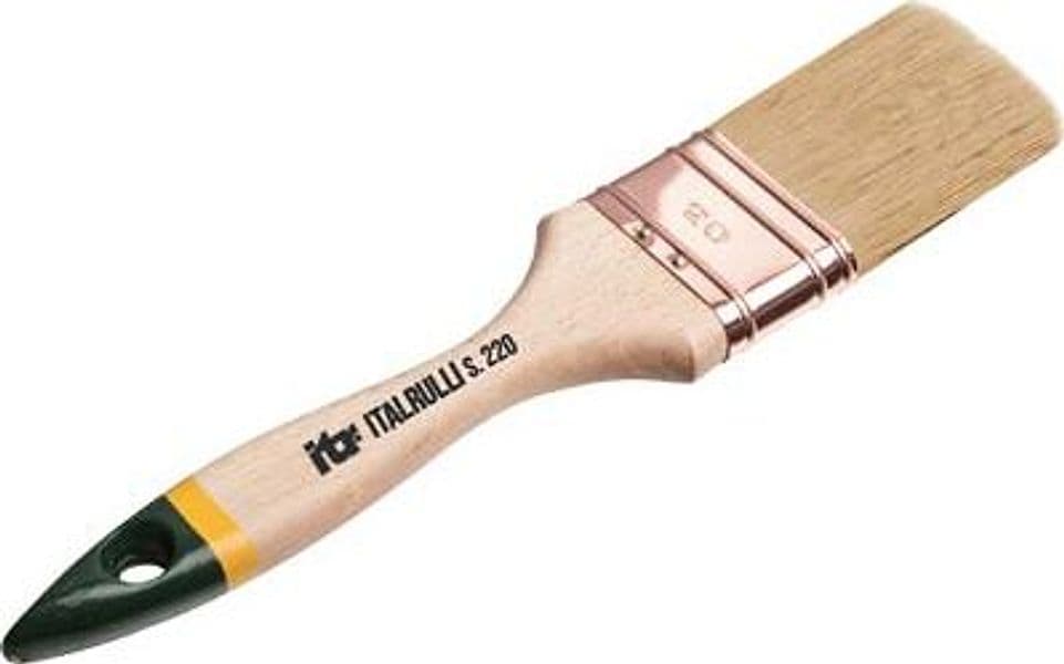Pennellessa M.legno 220 Itr Setola Bionda 40 x 51 mm 12 Pezzi