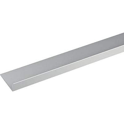 Profilo Angolare Lati Diversi Arcansas - Allum Argento S.Mm 1,0 Mm 15X10 H.Cm 200- 5 Pezzi