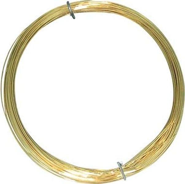 Filo Ottone Matassina L.20 m Ca 0,6 mm 5 Pezzi