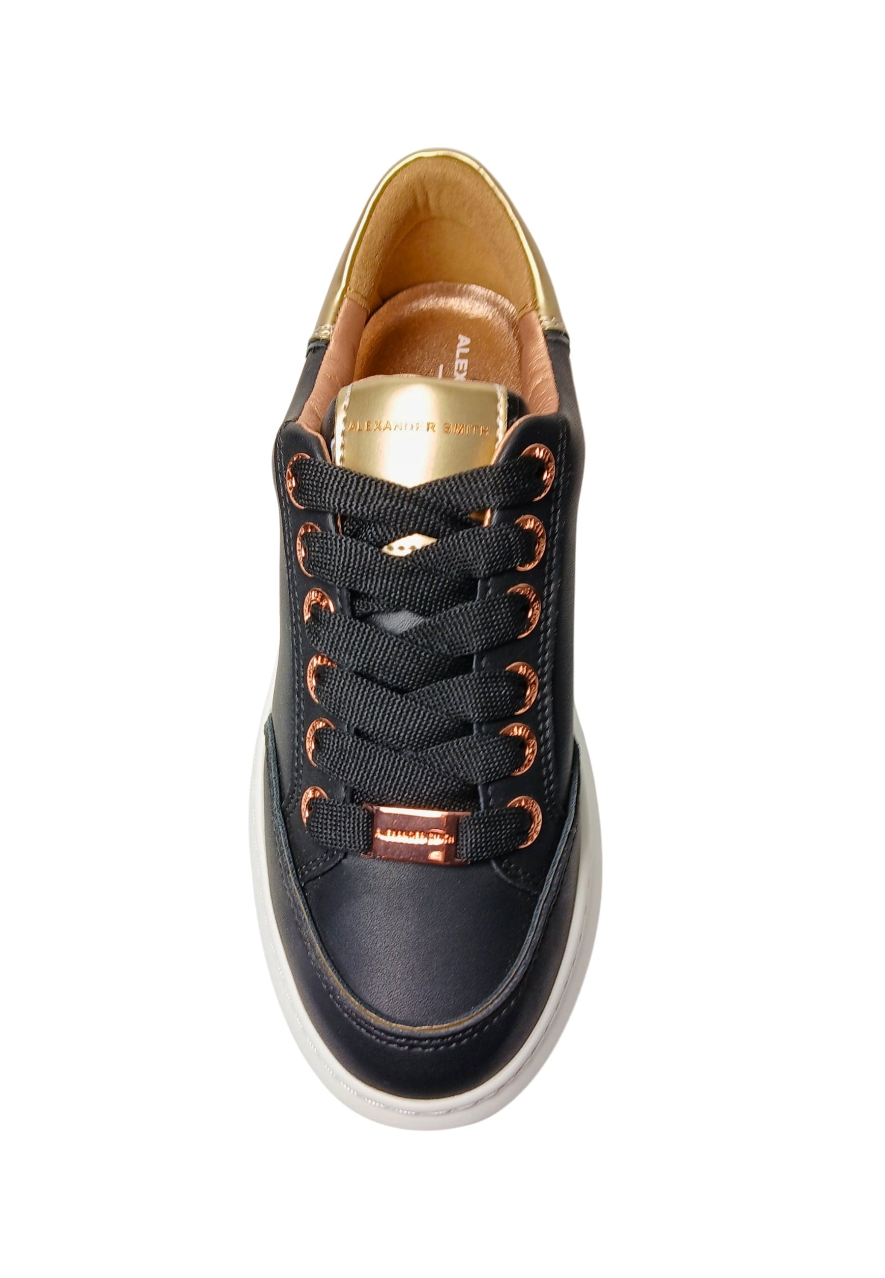ALEXANDER SMITH Scarpe Donna Alexander Smith Lancaster Woman- Black Gold da donna in Sneaker casual Drestige - Casamassima, commercioVirtuoso.it