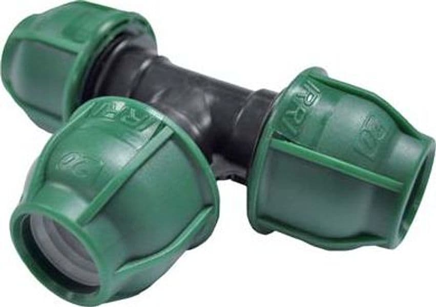 Tee a Compressione PN10 32 x 32 x 32 mm 10 Pezzi