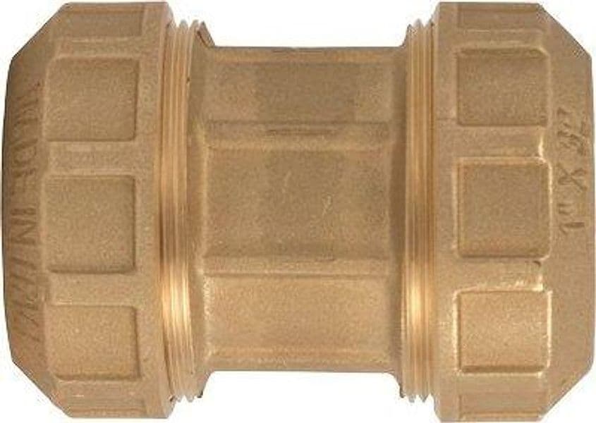 Manicotto a Compressone PN25 720 Itap Ottone 32 x 32 mm 2 Pezzi