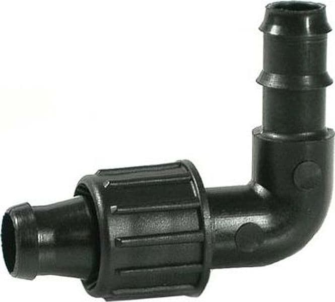 Gomito Passaggio per Manichetta PN Tubo Irritec 16 x 16 mm 100 Pezzi