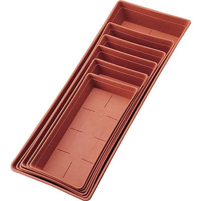 SOTTOCASSETTA BAMA - PP TERRACOTTA CM 45X19 H.CM 5,5- 10 pezzi