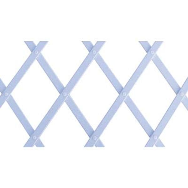 Traliccio PVC Bianco 100 x 100 cm 5 Pezzi