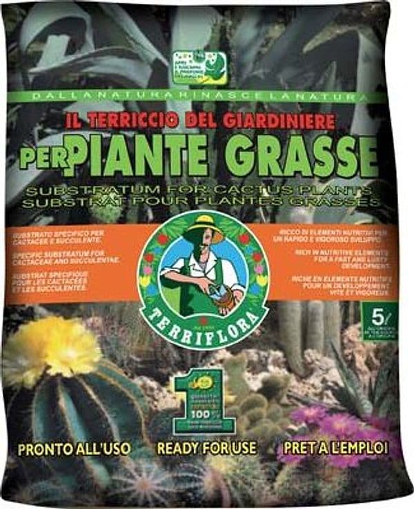 Terriccio Piante Grasse Terriflora Lt 5 (216)