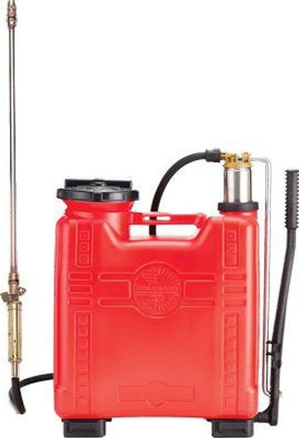 Pompa a Spalla Venere dal Degan Lt 16 Pompante Inox Lancia Ottone