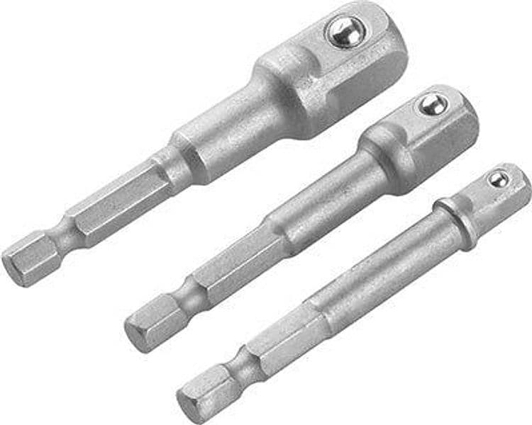 Adattatori Portabussola 223003 Wokin 1/4 3/8 1/2 65 mm 70 mm 3 Pezzi