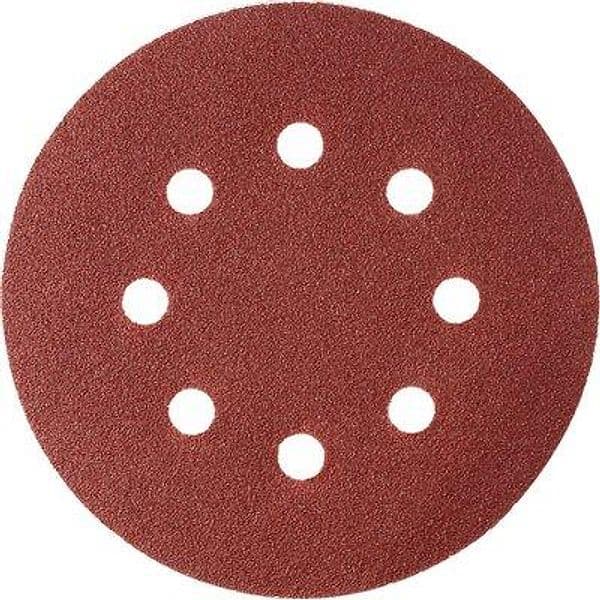 Carta Abrasiva Velcrata Levigatrice 7760 Wokin 125 mm 5 Pezzi 7006284