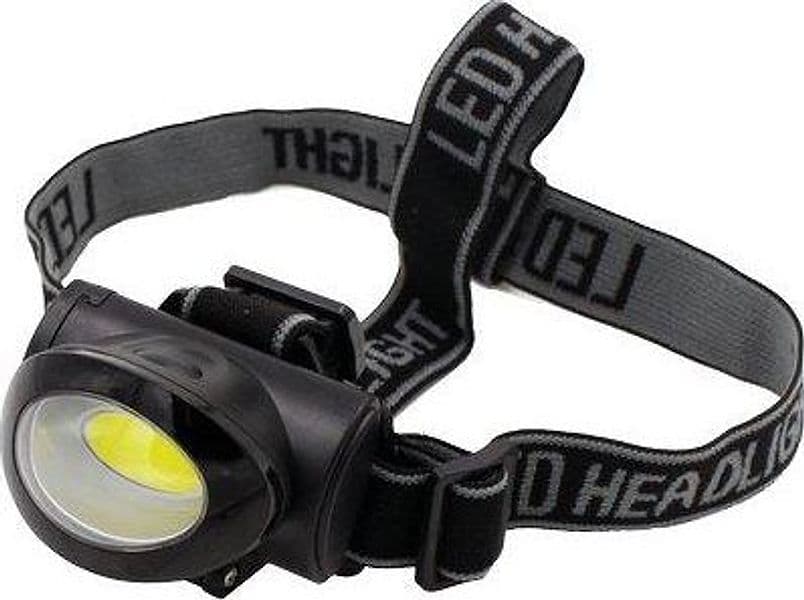 Torcia Frontale Discover Head LED Luce Quadra Lumen 120 3XMINI Stilo Aaa