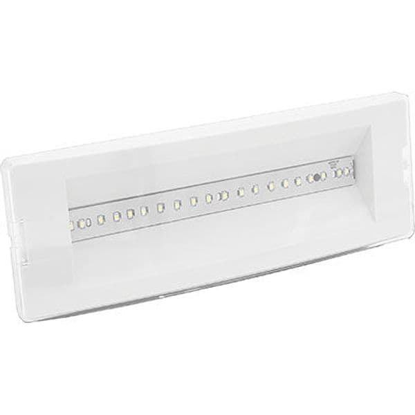 Lampada Emergenza LED Sicura Century Volt 230 W 2 Nat Ln 210 Hr 3 mm