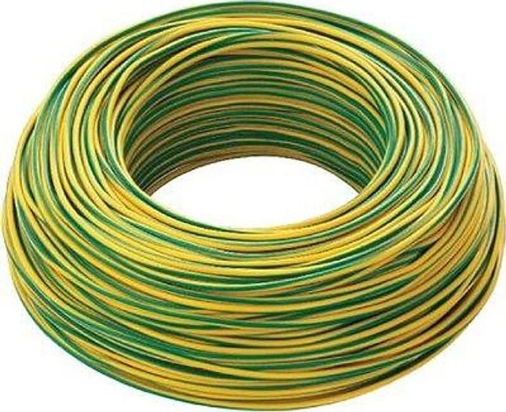 Cavo Elettrico Unipolare FS17 Rame PVC Giallo Verde N°xmmq 1X1,5 100 m