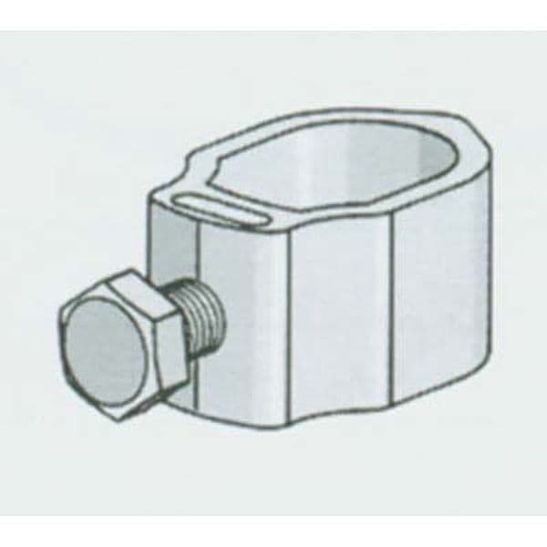 Morsetto Terminale per Dispersore Terra Zama Ramato 18 a 20 mm 10 Pezzi