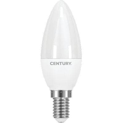 Lampada Led Oliva Harmony 80 Century - Calda Volt 230 Watt 6 Lumen 490 E14- 10 Pezzi