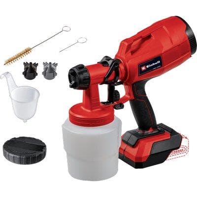 PISTOLA VERNICIATURA BATTERIA TCSY 18/60 EINHELL  XCHANGE SOLO CORPO MACCHINA