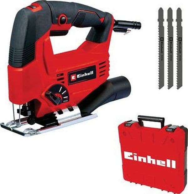 Seghetto Alternativo Tcjs 80 x Einhell Volt 230 Watt 550 con Valigia
