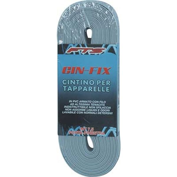 Cintino Avvolgibili PVC Grigio 5,5 m 22 mm 6 Pezzi