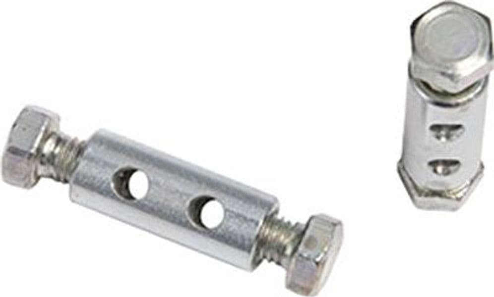Morsetto Zincato Doppia Vite in Testa Self 3 mm 4 Pezzi