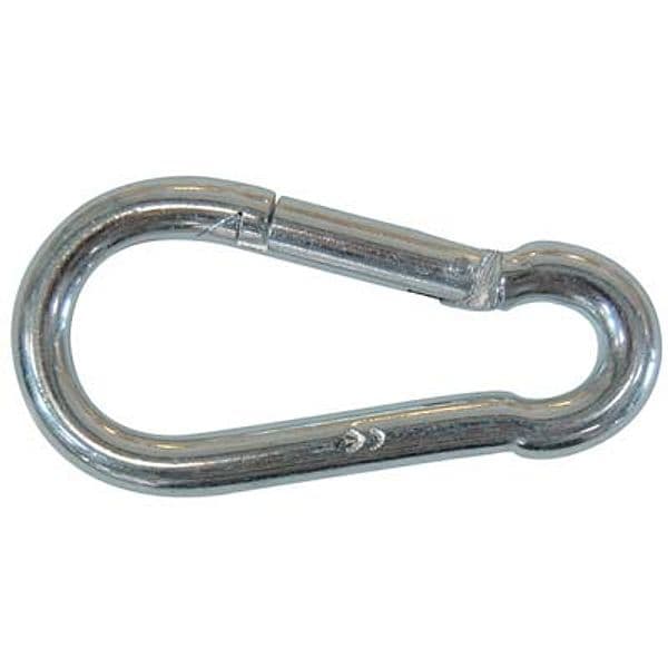 Moschettone Sicurezza Inox L 5 mm 50 mm 10 Pezzi